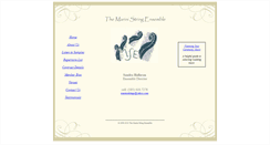 Desktop Screenshot of marinistrings.com
